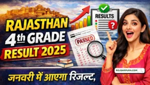 Rajasthan 4th Grade Result 2025