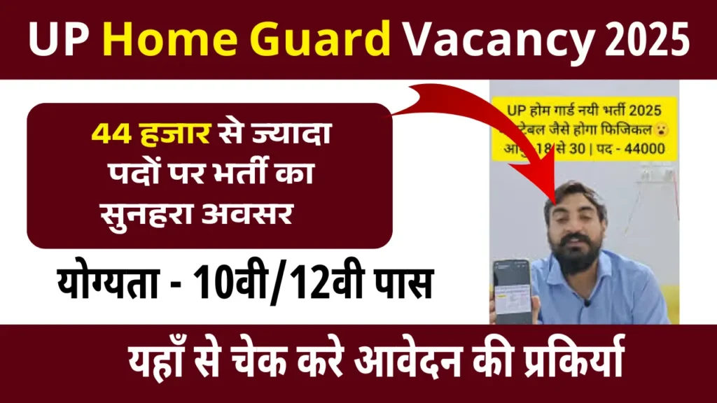 UP Home Guard Vacancy 2025