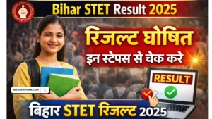 Bihar STET Result 2025